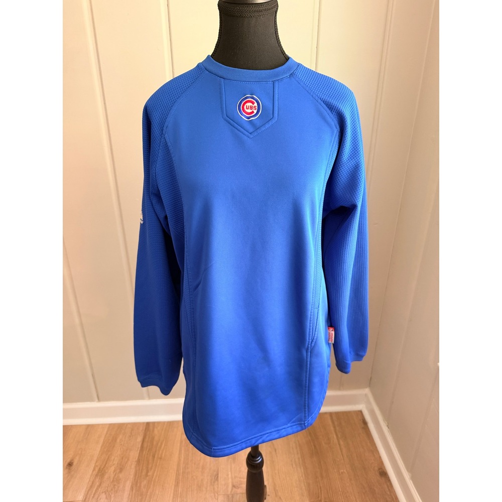 Vintage Majestic Chicago Cubs Pullover Sweatshirt
